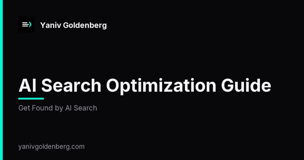 AI Search Optimization Guide - Get Found by AI Search