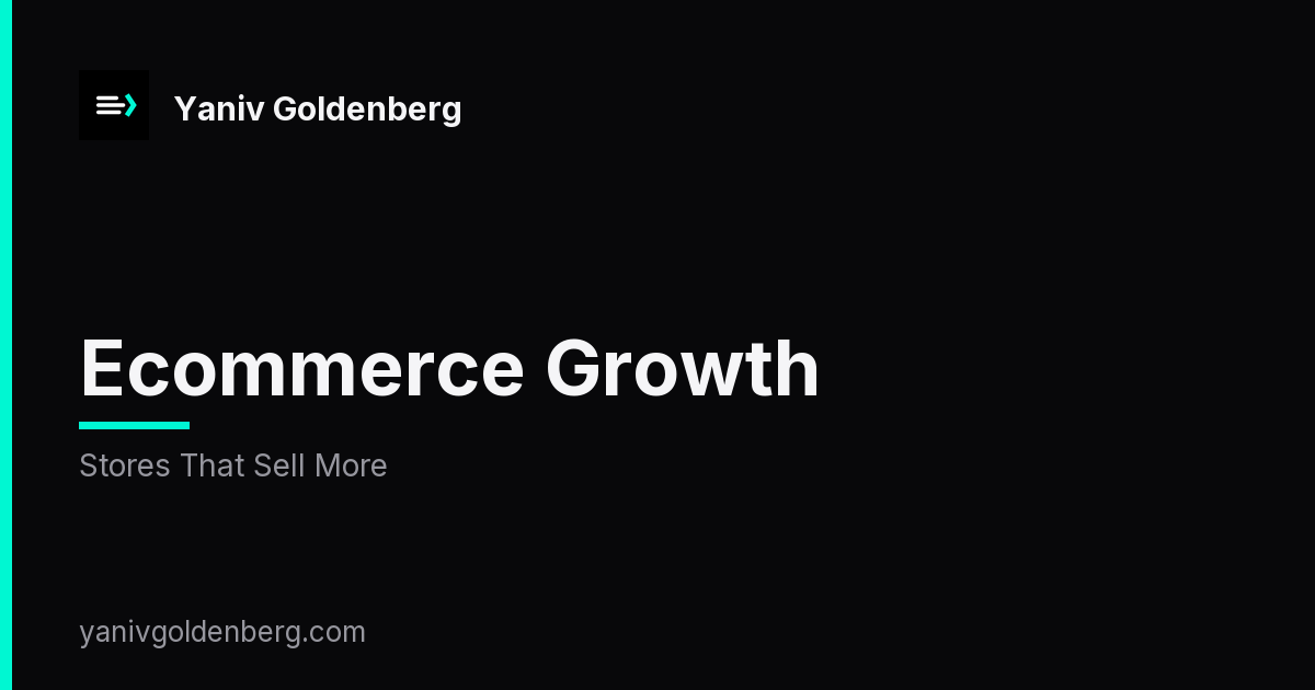 Ecommerce Growth - Stores That Sell More Ecommerce Growth - Stores That Sell More